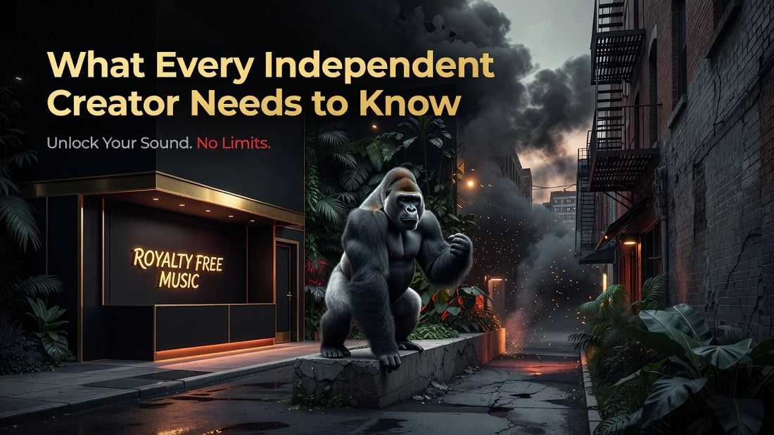 Professional header image for list-based article: Royalty Free Music: What Every Independent Creator Needs ...