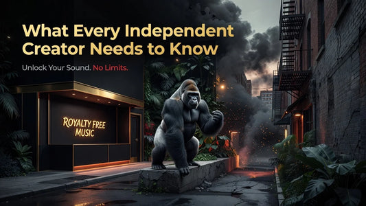 Professional header image for list-based article: Royalty Free Music: What Every Independent Creator Needs ...