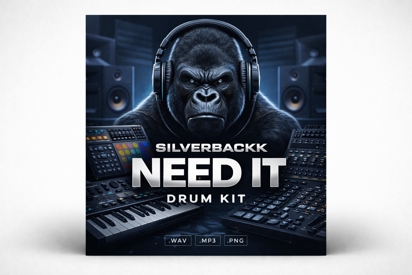 Silverbackk – NEED IT Drum Kit (Studio Clean Edition)
